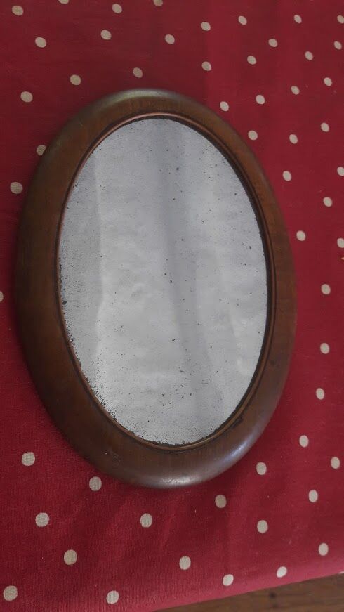 Old wood mirror