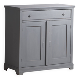 Petite commode ancienne à deux portes (vers 1920) #14