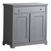 Petite commode ancienne à deux portes (vers 1920) #14