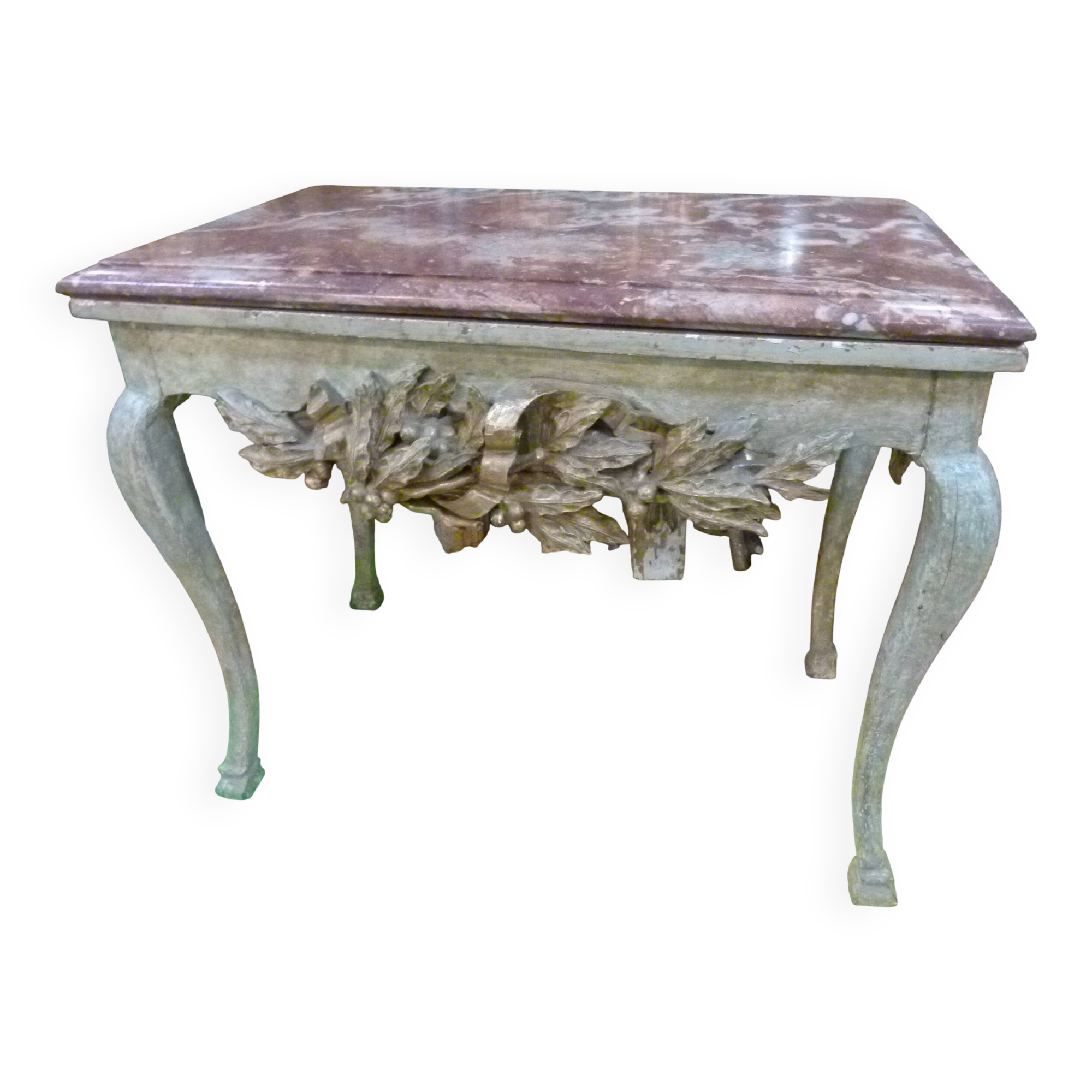 19th century marble console