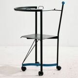 Fauteuil et table postmodernes, ensemble de 2