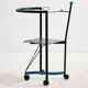 Fauteuil et table postmodernes, ensemble de 2