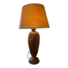 Large wooden lamp