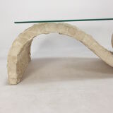 Magnussen Ponte Mactan Stone Coffee Table, 1980s