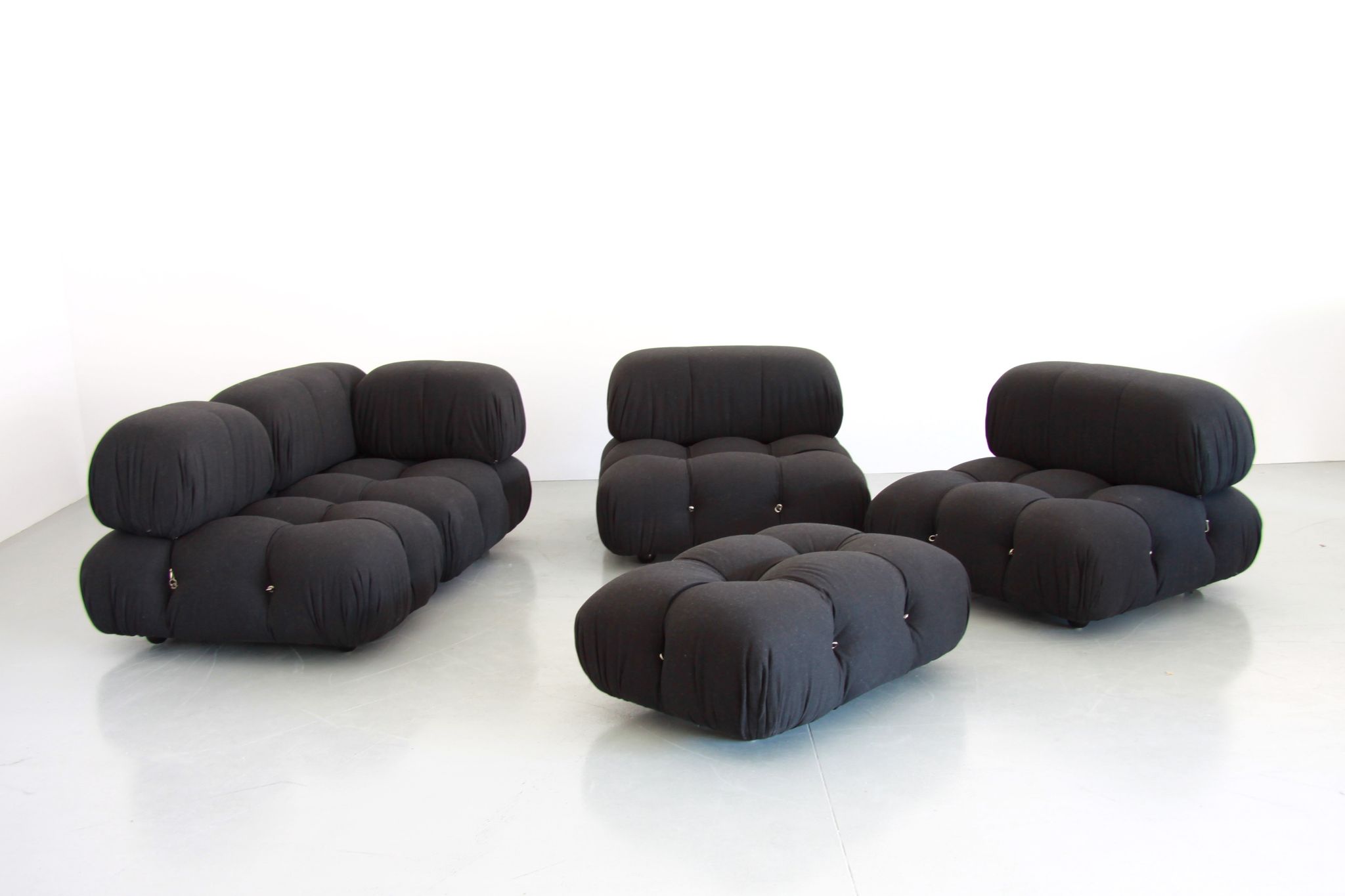 Set of 5 sofas by Mario Bellini Camaleonda B&B Italia, 1970