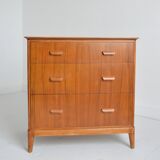 Vintage 1960s teak Scandinavian chest of drawers