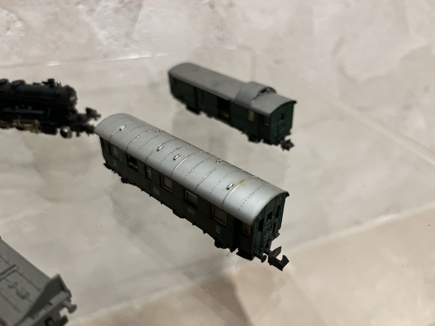 Fleischmann's model train set