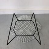 Vintage Diamond 421 Lounge Chair by Harry Bertoia for Knoll International
