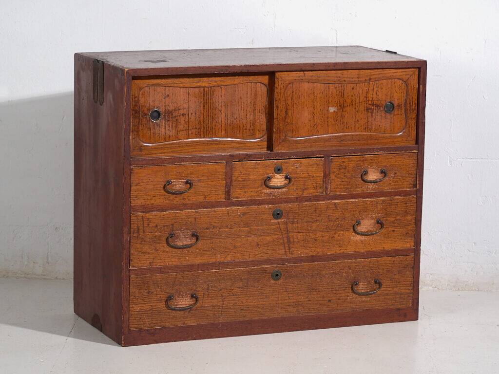 Antique Japanese commode – Taishō / Shōwa period (c. 1920-1970) #10