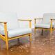 Vintage Armchairs Gfm 142 By Edmund Homa, Gfm, Poland, 1960’s, Set Of 2