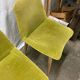 6 chaises scandinaves en velours vert, circa 1960