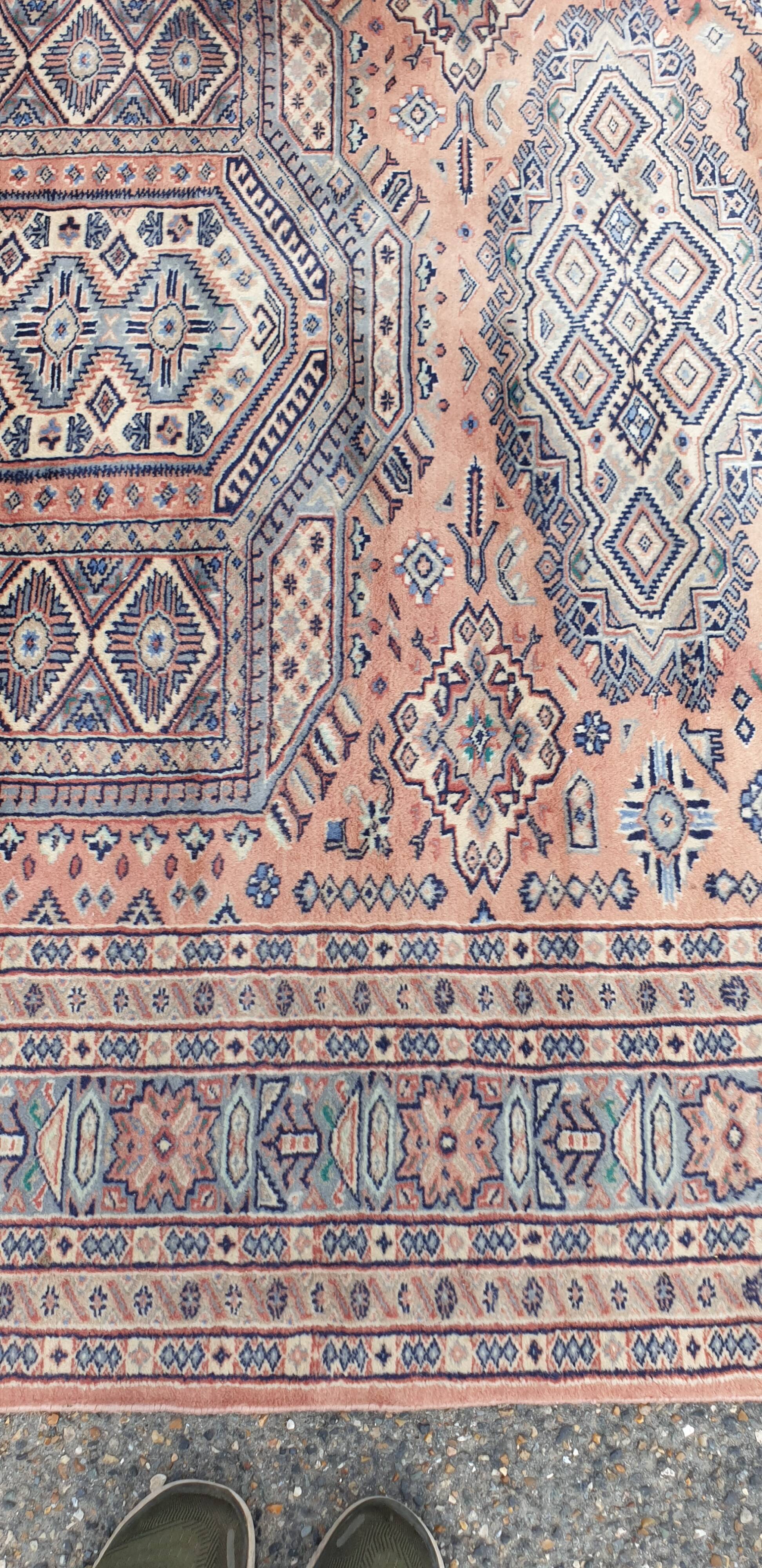 Iranian silk wool carpet