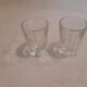 Lot de 21 petits verres dépareillés.
