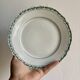 Set of 6 vintage dessert plates in Limoges porcelain.
