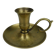 old candle holder hand brass deco vintage brass candle holder candlestick