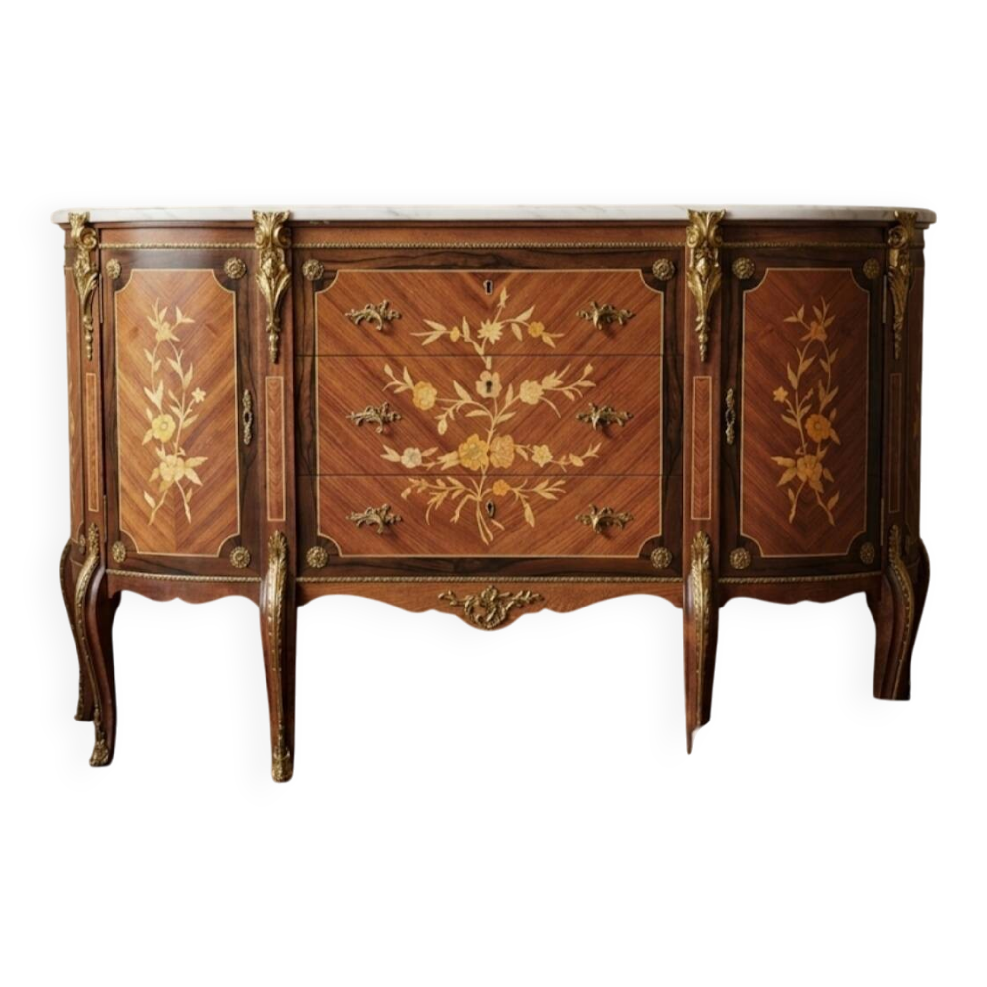 Fine 19th Century French Transition Style Commode”.
