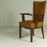 Armchairs by H. Wouda for H. Pander & Zn., 1920s, Set of 7