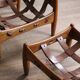 Sheriff Lounge Chair with ottoman by Sergio Rodrigues for Isa Bergamo 1960s