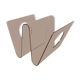 Plexiglas magazine holder Michel Dumas