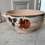 Eared salad bowl digoin sarrreguemines 30s-40s