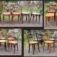 6 chaises bistrot Mundus Fischel et Baumann