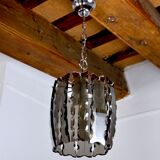 Black Veca chandelier in Murano glass Italy 1970