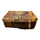 Vintage crocodile suitcase 50s