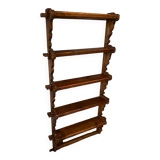 Old wooden shelf 1980 chalet decor