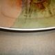 Limoge earthenware dish, Pastoral landscape 51 cm
