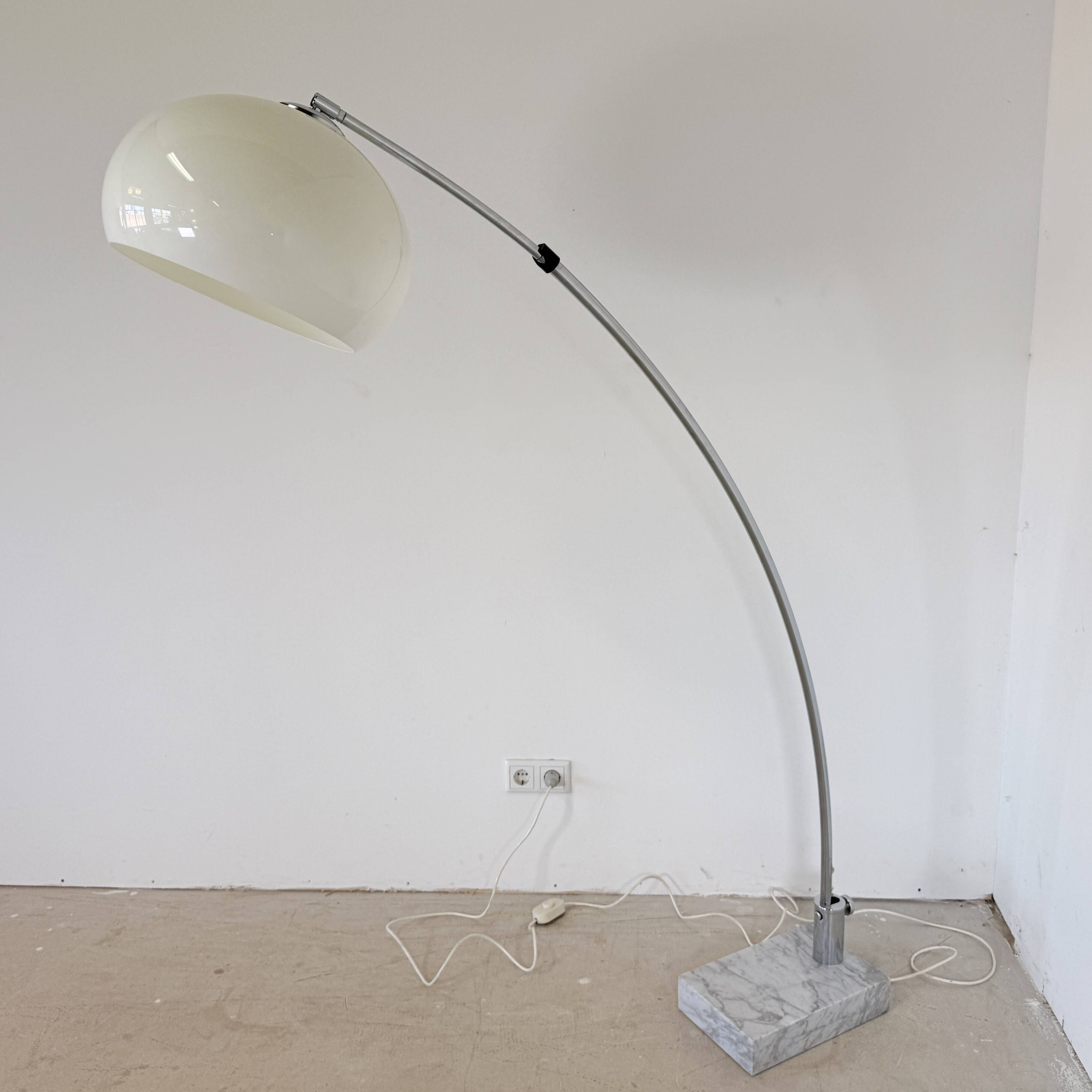 Space Age Arc Lamp – 1970s – Sölken Leuchten / Reggiani Style