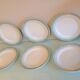 Six flat plates decor Sully by Ceranord/ vintage 50/60s