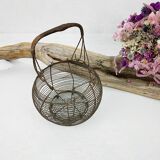 Wire salad spinner basket