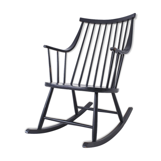 Scandinavian rocking black