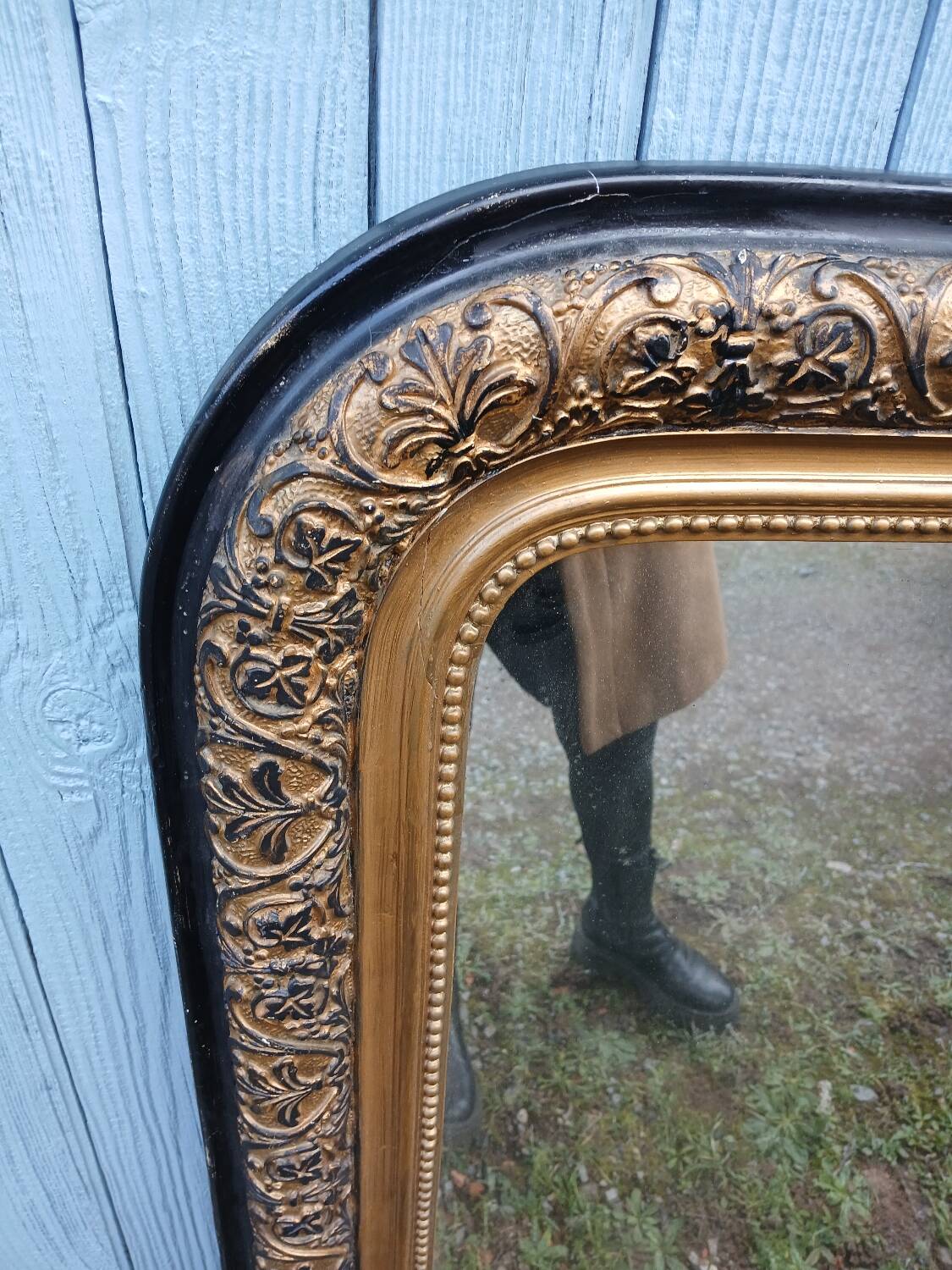 Antique mirror in Louis Philippe style