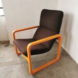 Fauteuil en bois courbé Wilkhahn 1980