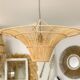 Suspension en rotin naturel