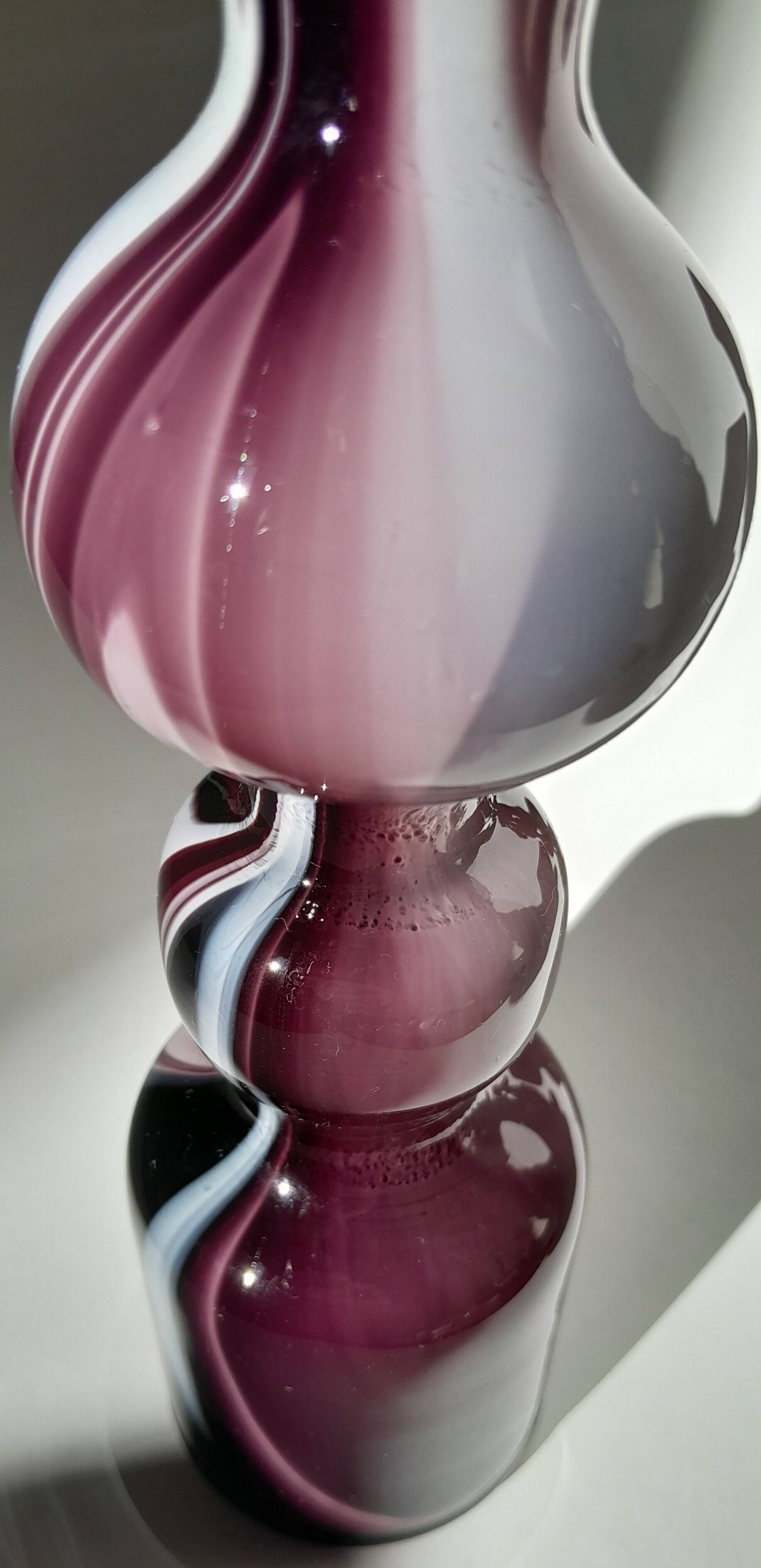 Murano glass vase by Carlo Moretti