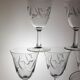 Set de 6 verres à eau / vin Années 60