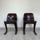 2 Chaises ‘ Z chair ‘ de Ernst Moëckel
