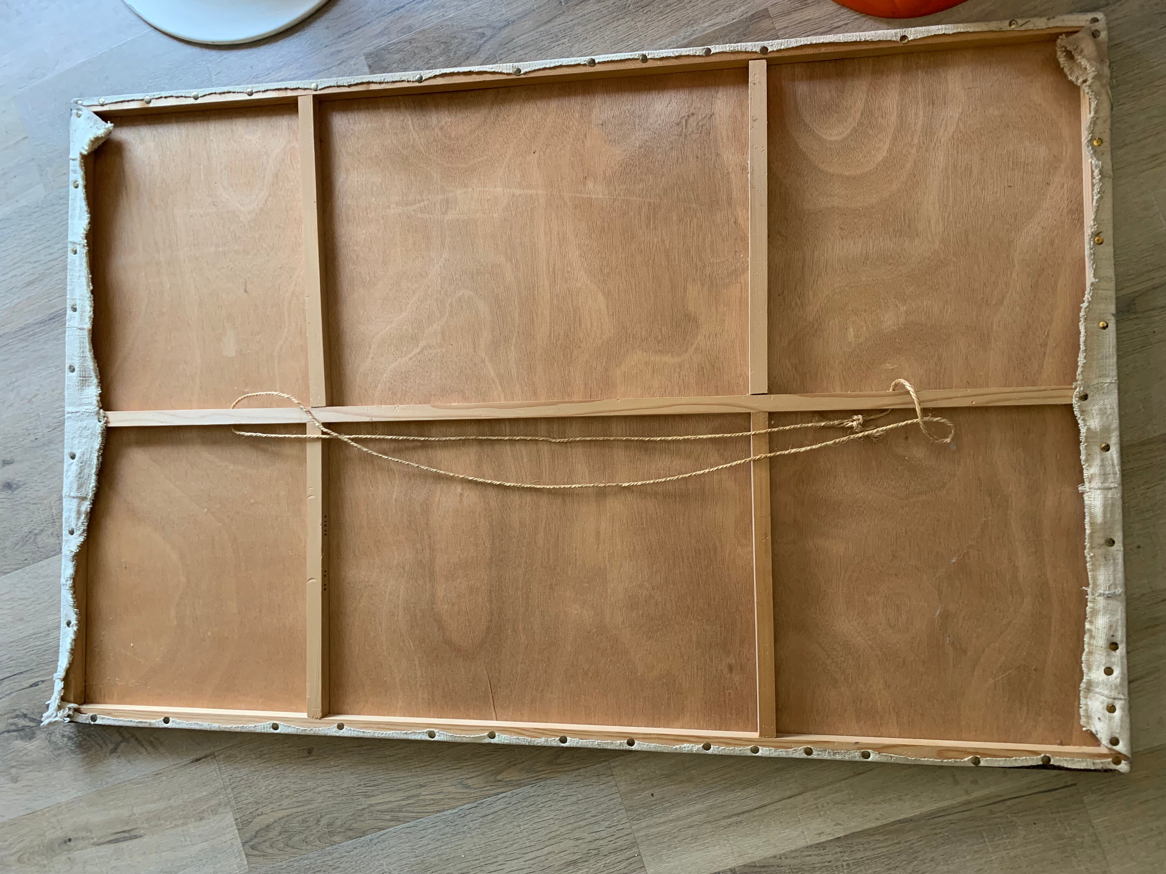 Large vintage khorogo canvas