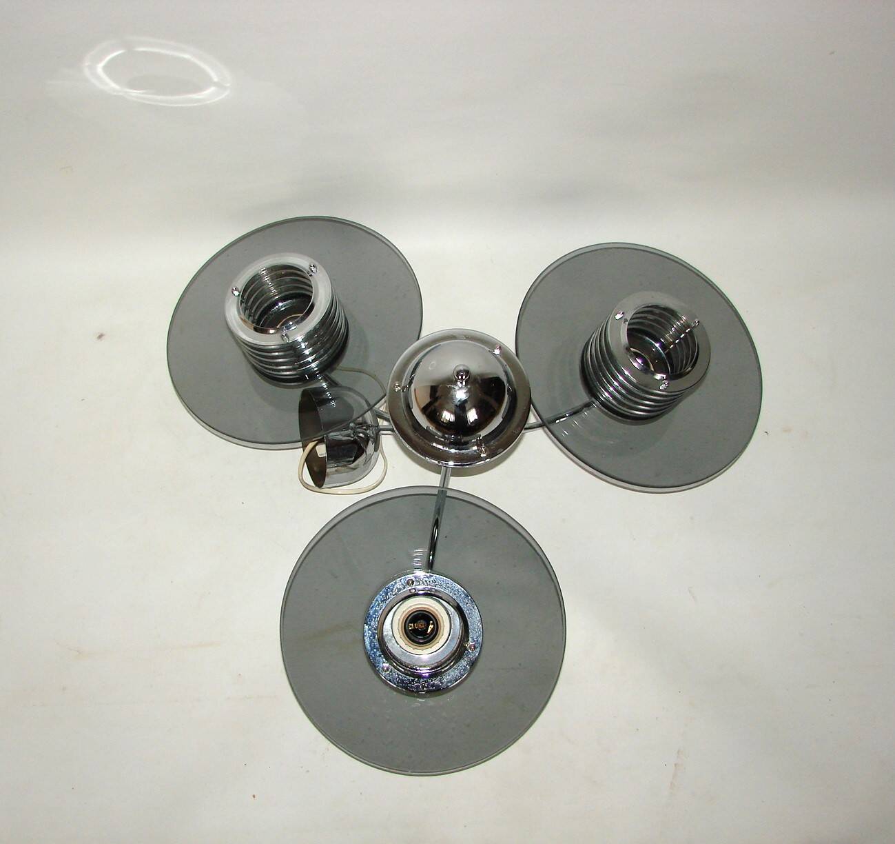 Lustre en chrome, Belid Suède 1990