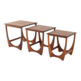 G-Plan Fresco nesting tables 'Dogmersfield' - teak mid century modern
