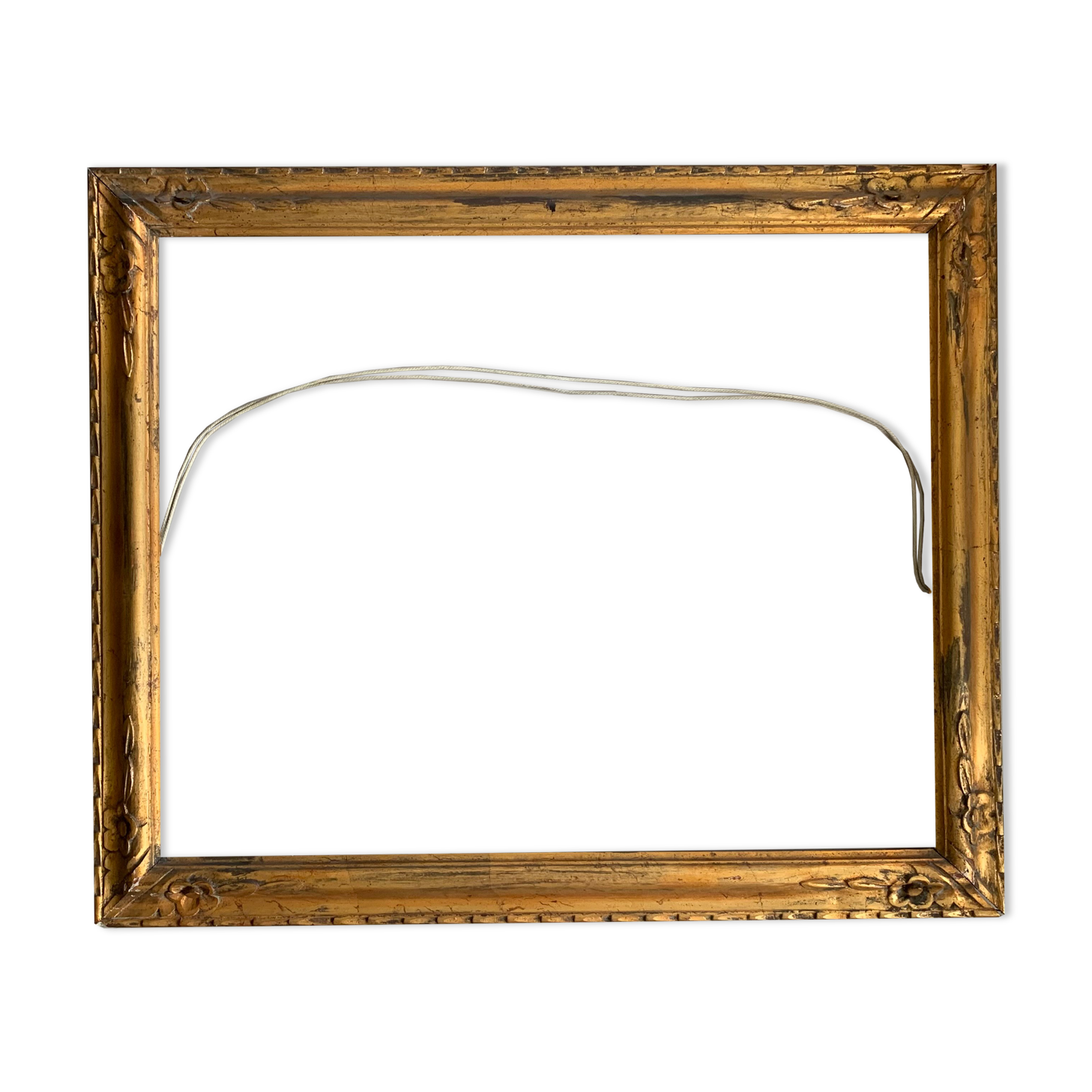 Old wooden frame