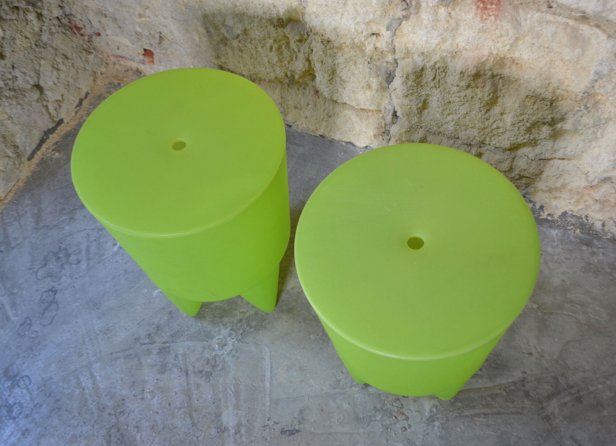 Tabourets Bubu 1er par  Philippe Starck pour XO design - Made in France