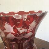 Crystal vase