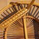 Rattan coffee table 50s
