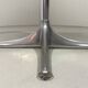 aluminium stool hocker by COR Germnany 1970,s