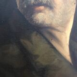 Portrait of an old man, oil on canvas signed