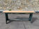 Wooden bench