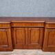 English sideboard from the Napoleon III period in blond mahogany circa 1850